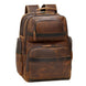 Men's Vintage Leather Backpack 15.6