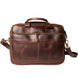 Handmade Full Grain Leather Messenger Bag with Strap