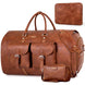 Convertible Garment Bag & Duffel for Men – Waterproof 2-in-1 Weekender Travel Bag